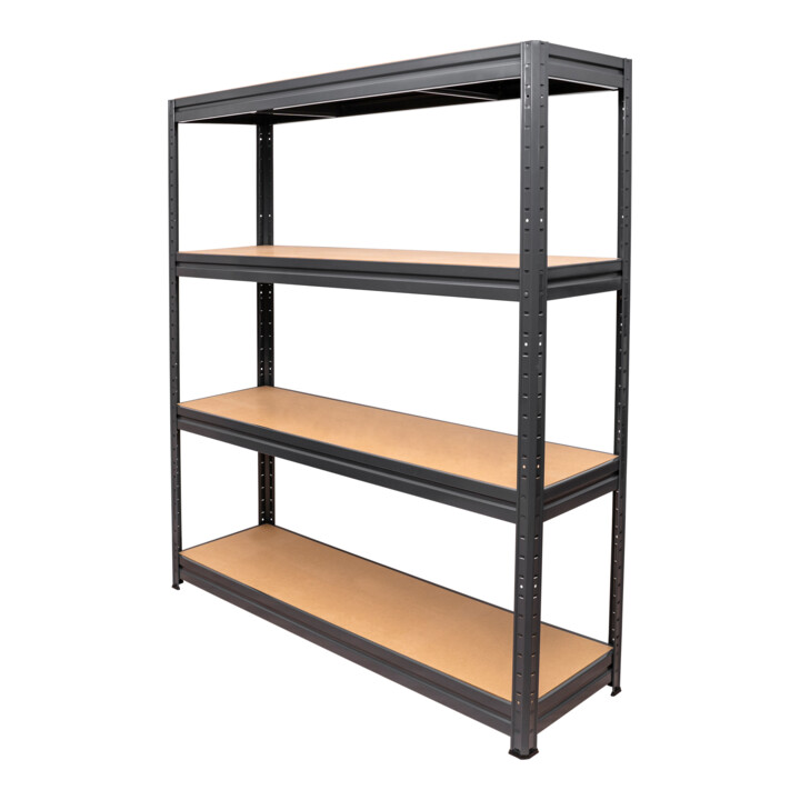 STIER Schwerlast-Fachbodenregal Fachlast 600kg HxBxT 1770x1600x450 mm + STIER Schwerlast-Fachbodenregal Fachlast 600kg HxBxT 1770x900x450 mm + STIER Schwerlast-Fachbodenregal Fachlast 600kg HxBxT 1770x1200x450 mm