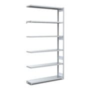 Rayonnage Bito type L, travée supplémentaire 40mm, jeu d'étagères, 100kg, galvanisé