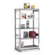 Rayonnage pour petits récipients avec tablettes grillagées Bito L1058xH2000xP524 mm, panneau de base galvanisé-1