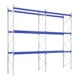 Rayonnages à palettes en kit complet Bito l 11400 x p 1100 x H 5000 montants galvanis