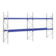 Rayonnages à palettes kit complet l 28400 x p 1100 x H 5000 montants galvanis 1100 mm 1800 kg-1