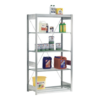 Rayonnage en filet Bito, 100 kg, galvanisé, en vrac FP 524 mm