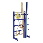 Rayonnages cantilever Bito type L l 1115 x p 1100 x H 1981 bleu gentiane Bito RAL 5010
