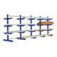 Rayonnages cantilever Bito type L l 5356 x p 920 x H 2480 bleu gentiane Bito RAL 5010