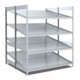 Rayonnages d'approvisionnement Bito l 1300 x p 1650 x H 2000 finition galvanisée