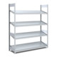 Rayonnages d'approvisionnement Bito l 1300 x p 524 x H 2000 finition galvanisée