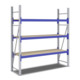 Rayonnages mi-lourds kit complet p 600 montants galvanisés Bito lisses-3