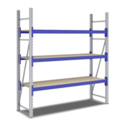 Rayonnages mi-lourds kit complet p 600 montants galvanisés Bito lisses-3