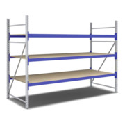 Rayonnages mi-lourds p 1100 montants galvanisés Bito lissesement époxy-3