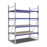 Rayonnages mi-lourds p 1100 montants galvanisés Bito lissesement époxy-3