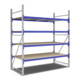 Rayonnages mi-lourds p 1100 montants galvanisés Bito lissesement époxy-3