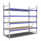 Rayonnages mi-lourds p 1100 montants galvanisés Bito lissesement époxy-3