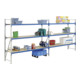 Rayonnages mi-lourds p 600 montants galvanisés Bito lissesement époxy