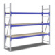 Rayonnages mi-lourds p 600 montants galvanisés Bito lissesement époxy-3