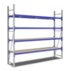 Rayonnages mi-lourds p 600 montants galvanisés Bito lissesement époxy-3