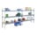 Rayonnages mi-lourds kit complet p 1100 montants galvanisés Bito lisses-1