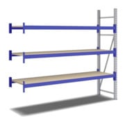 Rayonnages mi-lourds p 600 montants galvanisés Bito lissesement époxy-3