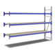 Rayonnages mi-lourds p 600 montants galvanisés Bito lissesement époxy-3