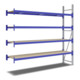 Rayonnages mi-lourds p 600 montants galvanisés Bito lissesement époxy-3