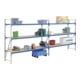 Rayonnages mi-lourds p 800 montants galvanisés Bito lissesement époxy