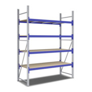 Rayonnages mi-lourds p 800 montants galvanisés Bito lissesement époxy-3