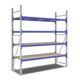 Rayonnages mi-lourds p 800 montants galvanisés Bito lissesement époxy-3