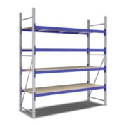Rayonnages mi-lourds p 800 montants galvanisés Bito lissesement époxy-3