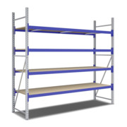 Rayonnages mi-lourds p 800 montants galvanisés Bito lissesement époxy-3