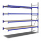 Rayonnages mi-lourds p 800 montants galvanisés Bito lissesement époxy-3
