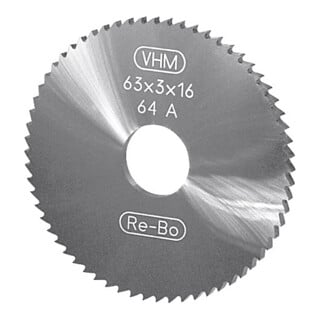RE-BO Fraise-scie carbure monobloc DIN 1837 A fin, non revêtu, ⌀ x épaisseur : 30 x 0,5 mm