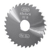 RE-BO Fraise-scie carbure monobloc DIN 1838 B grossier, non revêtu, ⌀ x épaisseur : 20 x 1,6 mm-1