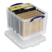 Really Useful Box Aufbewahrungsbox 35C 39x31x48cm 35l transparent-1