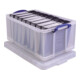 Really Useful Box Aufbewahrungsbox 64C 44x31x71cm 64l transparent-1