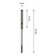 Rebar Cutter à quatre taillants, SDS plus-9 16 x 120 x 300 mm