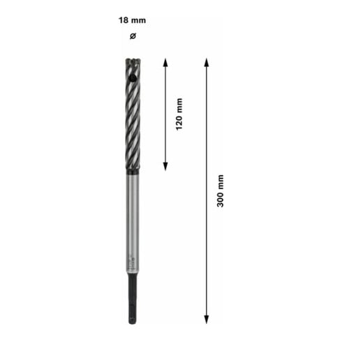 Rebar Cutter à quatre taillants Bosch SDS plus-9 pour barres d'armature SDS-plus-9