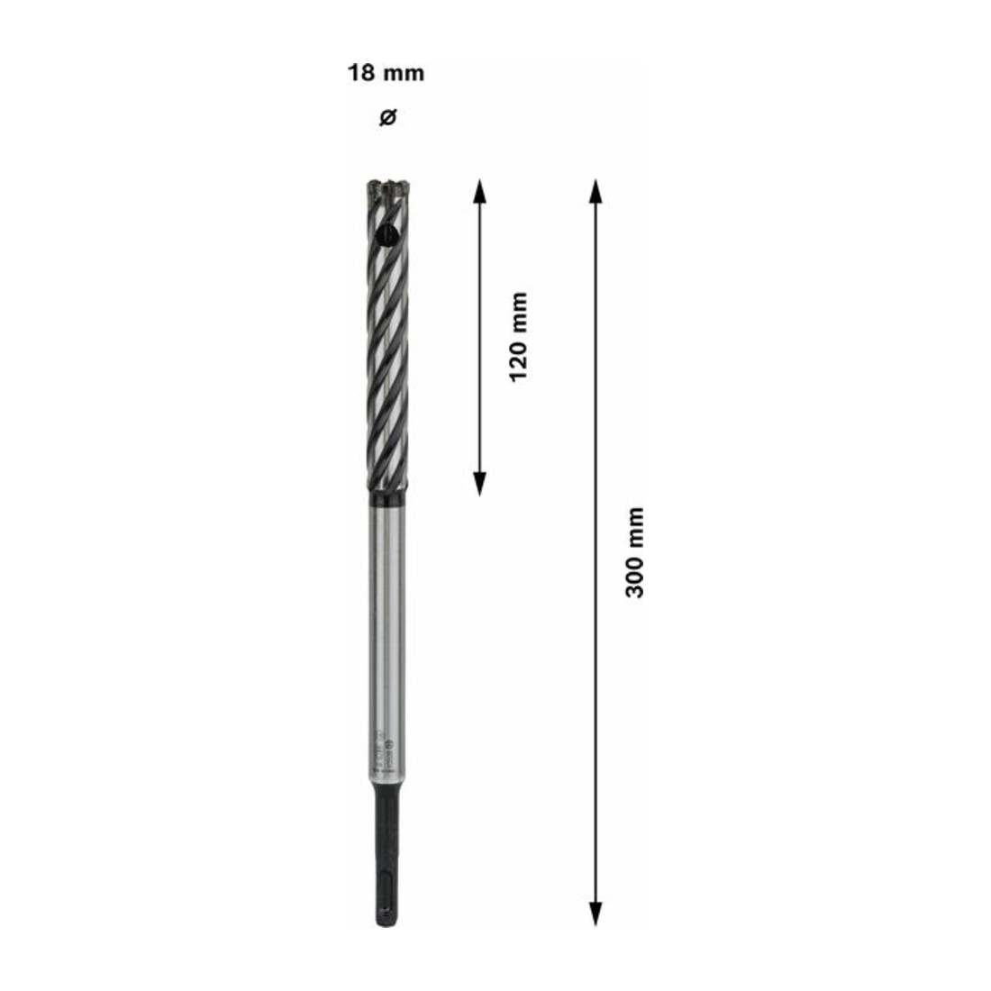 Rebar Cutter à quatre taillants Bosch SDS plus-9 pour barres d'armature SDS-plus-9