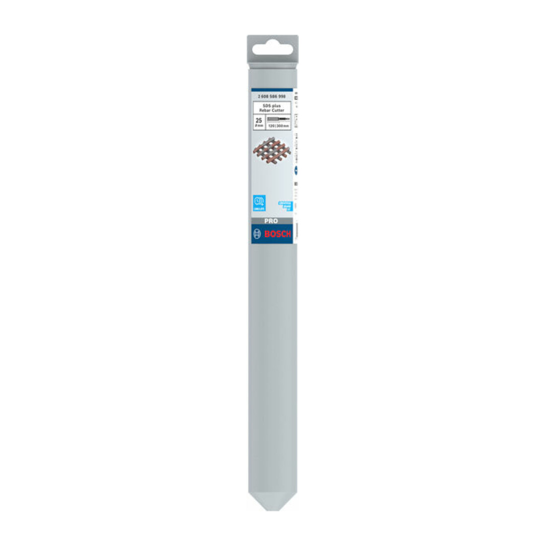 Rebar Cutter à quatre taillants, SDS plus-9 25 x 120 x 300 mm
