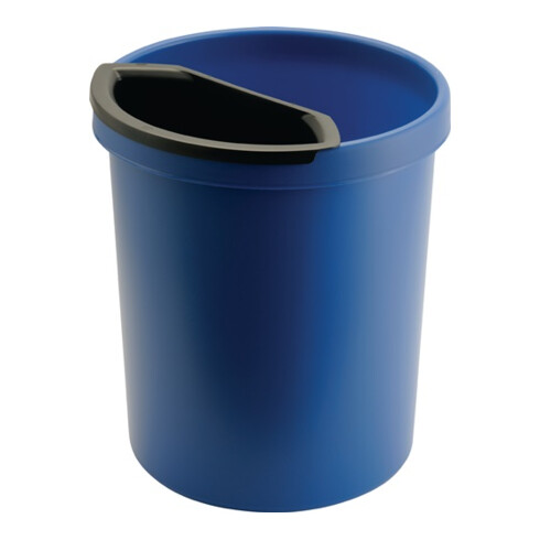 Réceptacle à déchets plastique noir 2 l adapté à corbeille 18 l