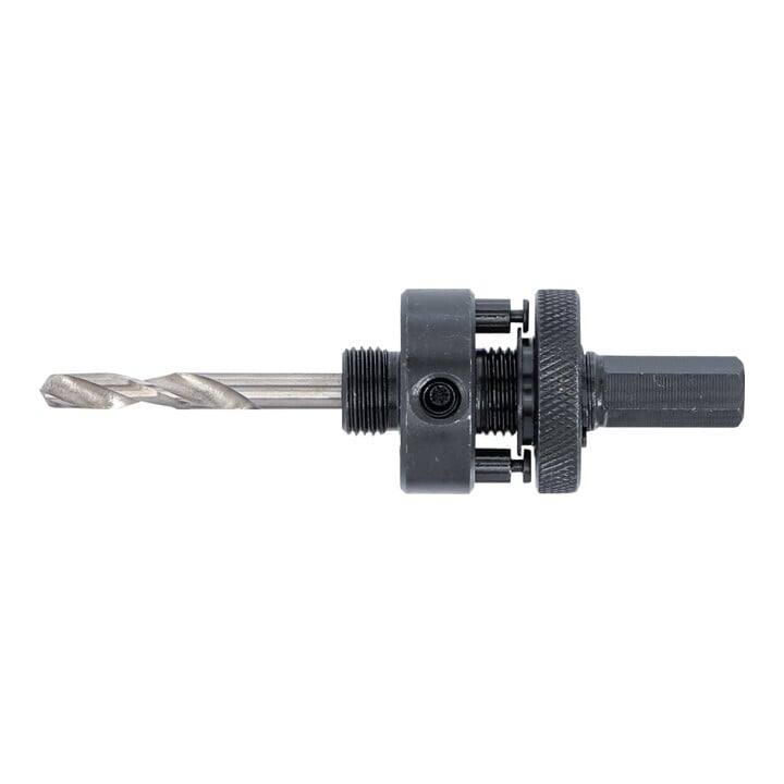 Réceptacle-support pour scies-cloches BGS avec foret de centrage