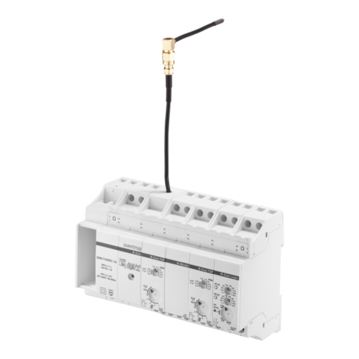 Récepteur radio OVENTROP, 4 canaux 230V, sans logique de pompe