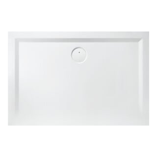 Receveur de douche en fonte minérale Hoesch MUNA 1100x900x30mm we