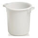 Poubelle Craemer, ronde, PE naturel