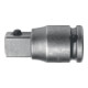 Réducteur 420-2 004202 1/2 po. à 3/8 po. 4 pans L.38mm p. embouts de clé à douil-1