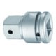 Réducteur 450-2 004502 1 po. à 3/4 po. 4 pans L. 75 mm p. embouts de clé à douil-3
