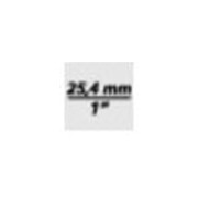 Réducteur 450-2 004502 1 po. à 3/4 po. 4 pans L. 75 mm p. embouts de clé à douil-4