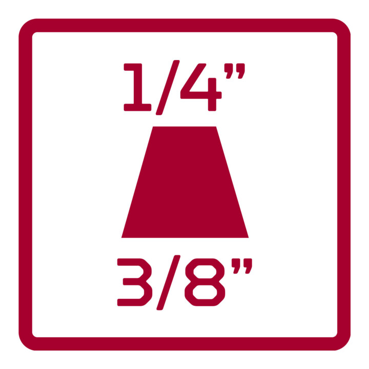 Réducteur Gedore Red 3/8 x 1/4 4kt L.27mm