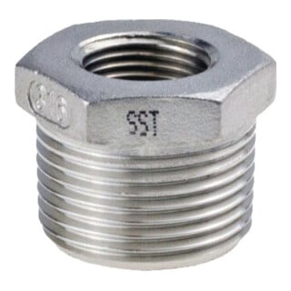 Reduzierstück NPS=1 1/4 Zoll NPS2 1 Zoll 8-kant L 27,5mm SPRINGER