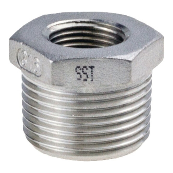 Reduzierstück NPS=1 1/4 Zoll NPS2 1 Zoll 8-kant L 27,5mm SPRINGER