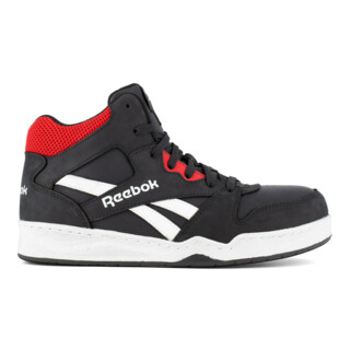 Reebok Bottines à lacets IB4132, noir-rouge-blanc, ESD S3, T. 42