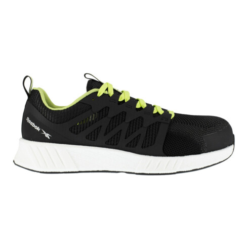 Reebok Halbschuh Fusion Flexweave Work, S1P, 47 schwarz/grün/weiß Gr. 47